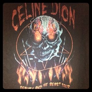 Heavy metal Celine Dion shorty because why not?